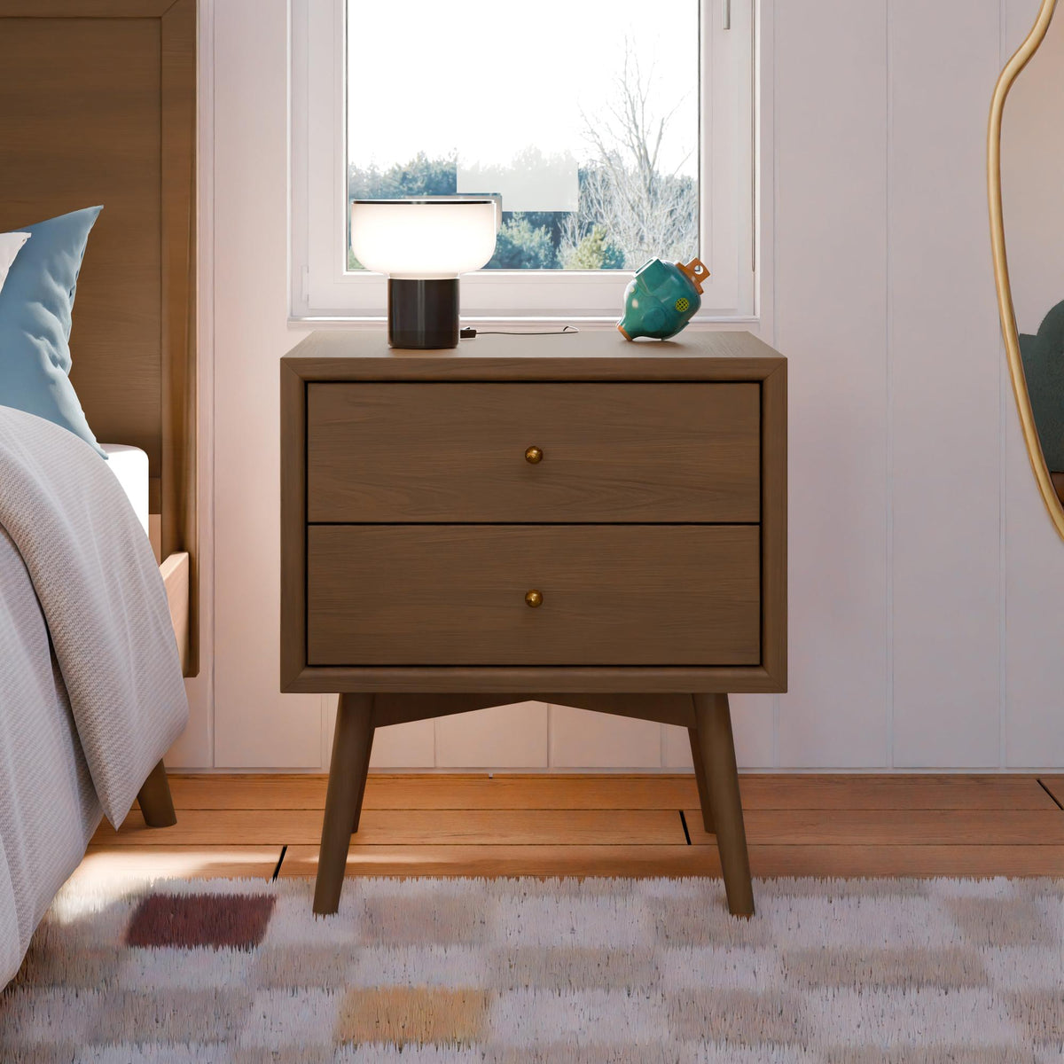 BabylettoBabyletto Palma Nightstand with USB PortBabysupermarket