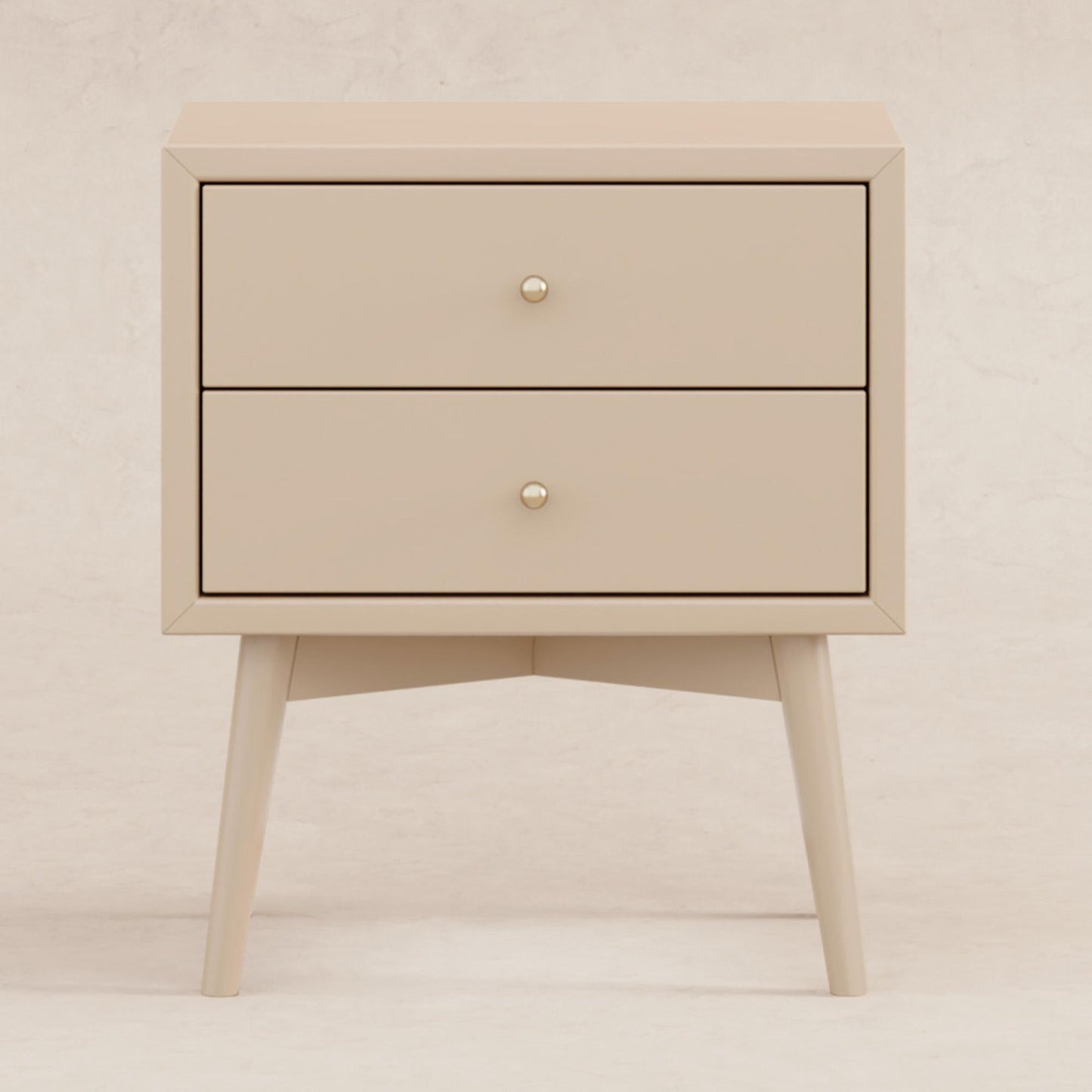 Babyletto Nightstands Taupe Babyletto Palma Nightstand with USB Port