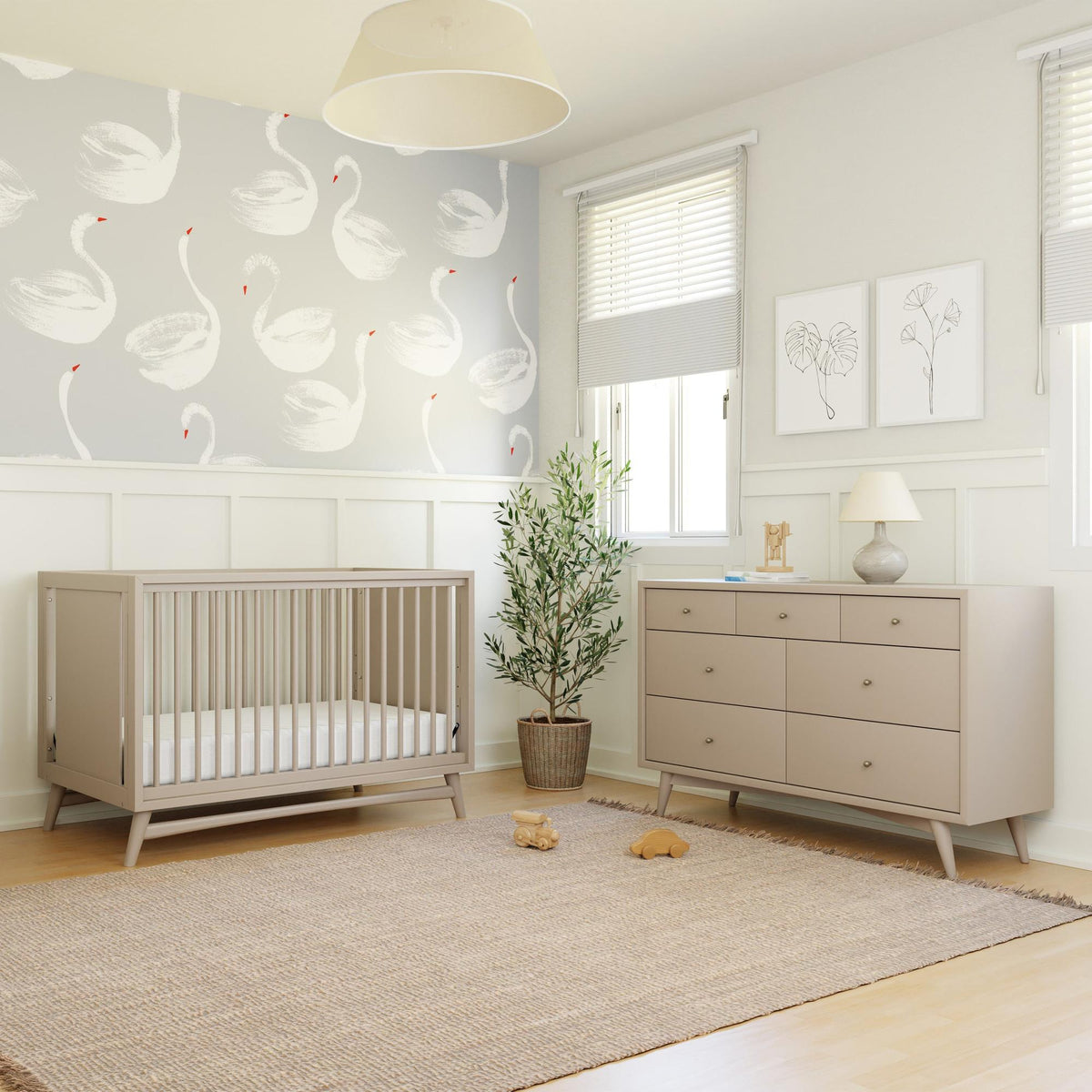 BabylettoBabyletto Peggy 3-in-1 Convertible Crib with Toddler Bed Conversion KitBabysupermarket