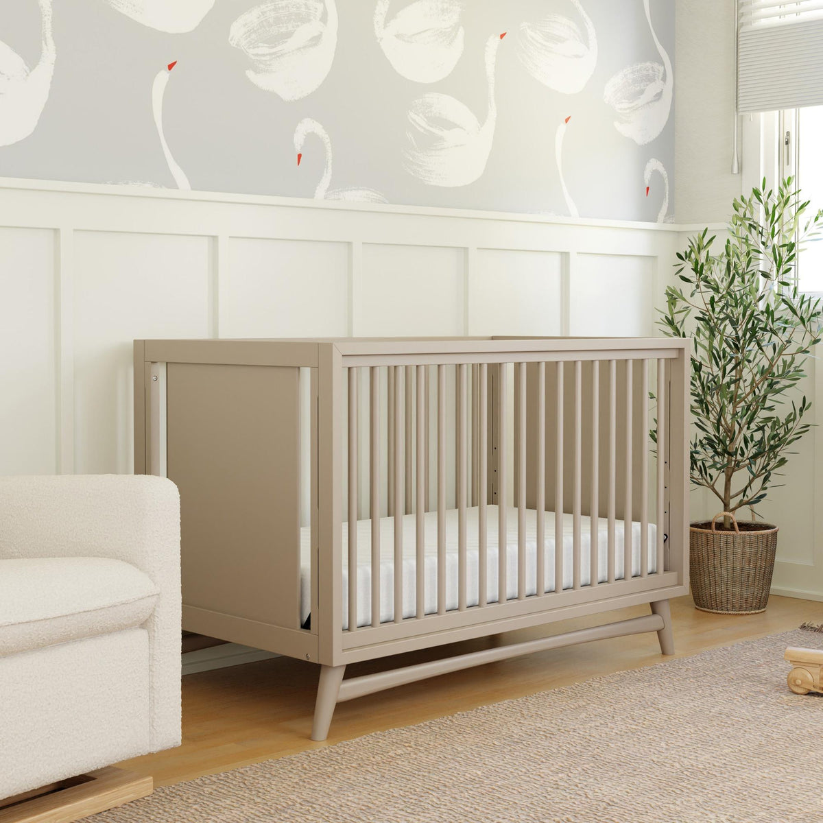 BabylettoBabyletto Peggy 3-in-1 Convertible Crib with Toddler Bed Conversion KitBabysupermarket