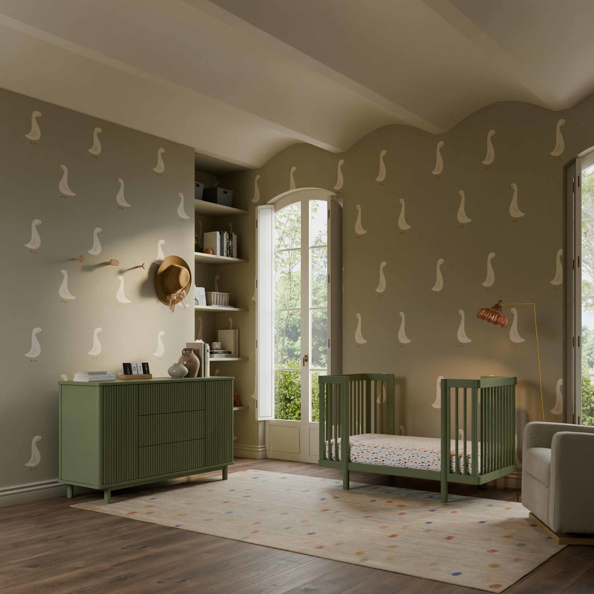 Babyletto Cribs Babyletto Pogo 8-in-1 Convertible Crib with All-Stages Conversion Kits