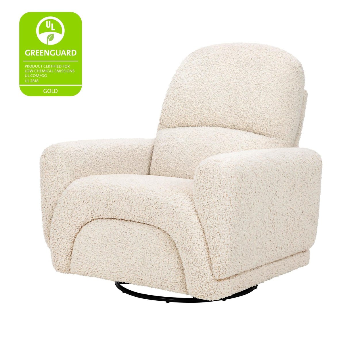 BabylettoBabyletto Rainbow Recliner and Swivel Glider in Teddy LoopBabysupermarket