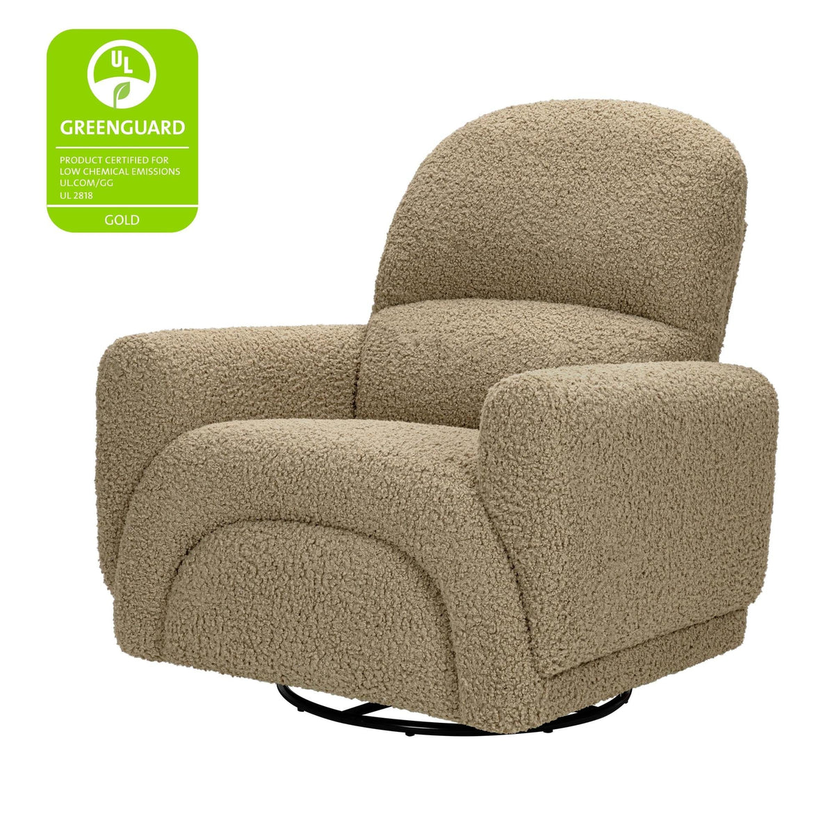 BabylettoBabyletto Rainbow Recliner and Swivel Glider in Teddy LoopBabysupermarket