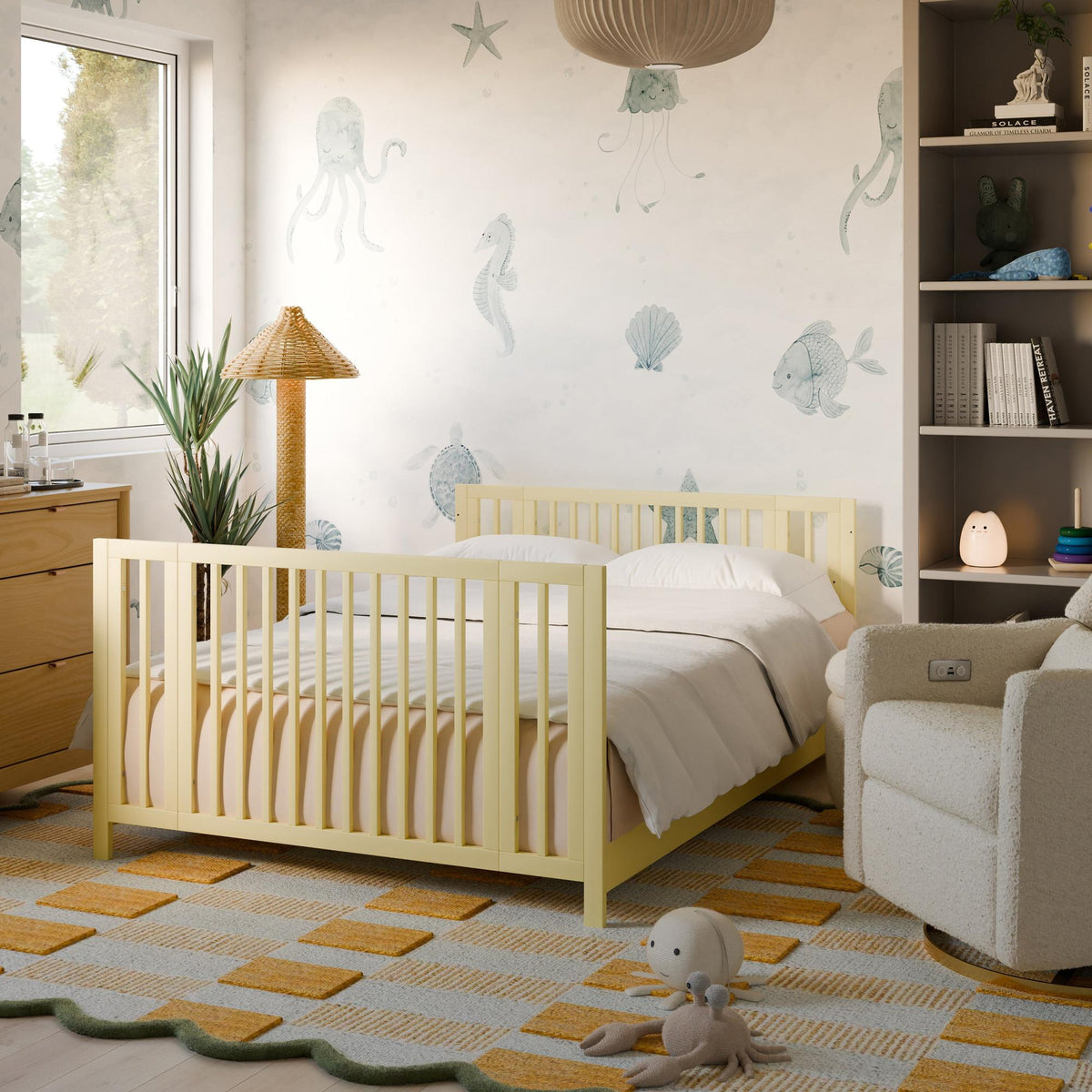 BabylettoBabyletto Rolli 9-in-1 Convertible All-Stages Crib with Bassinet & Toddler Bed Conversion KitsBabysupermarket