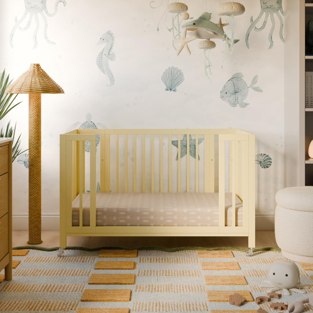 BabylettoBabyletto Rolli 9-in-1 Convertible All-Stages Crib with Bassinet & Toddler Bed Conversion KitsBabysupermarket