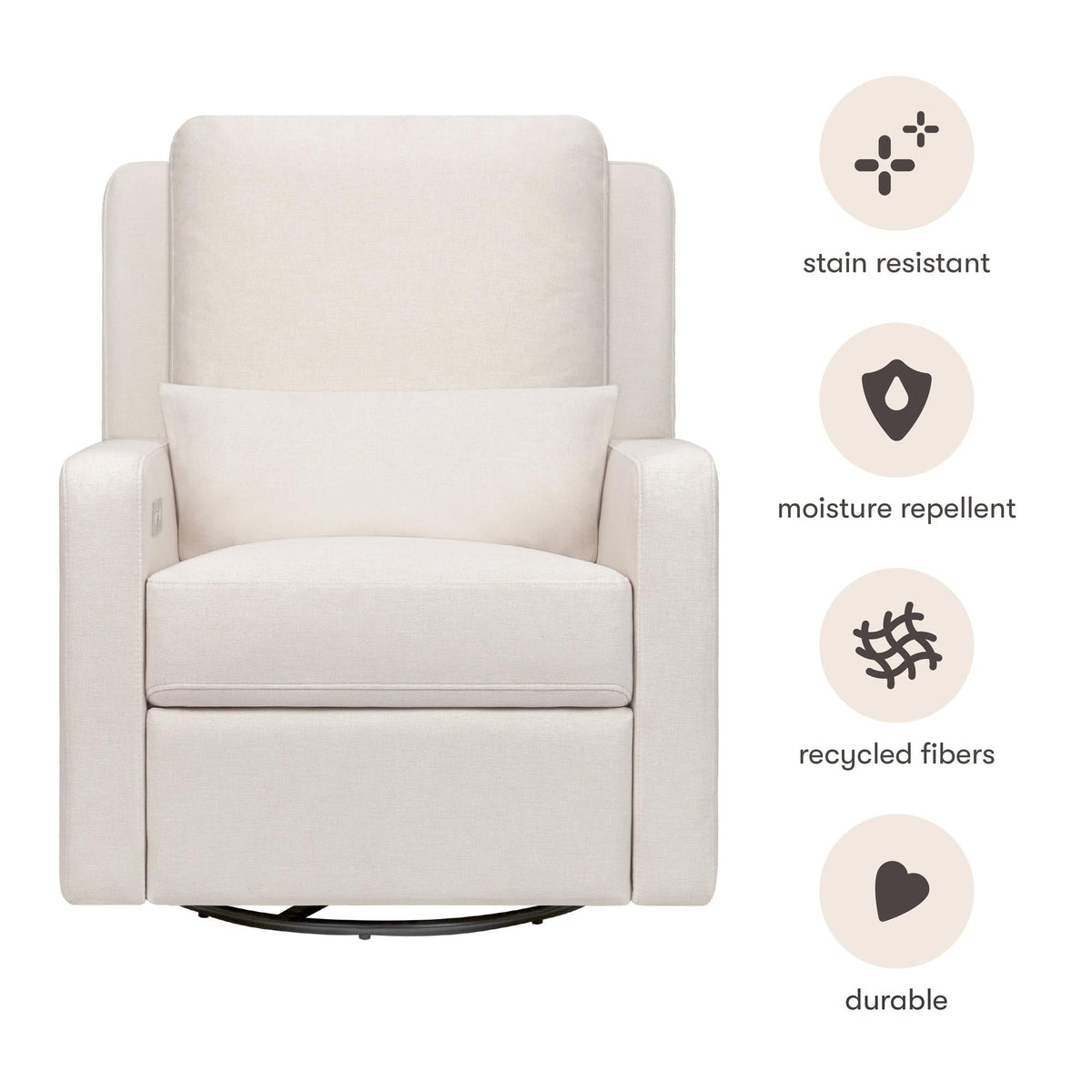 BabylettoBabyletto Sigi Electronic Recliner and Glider with USB PortBabysupermarket