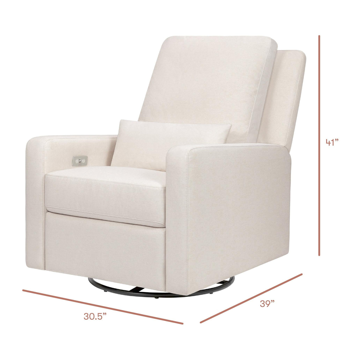 BabylettoBabyletto Sigi Electronic Recliner and Glider with USB PortBabysupermarket