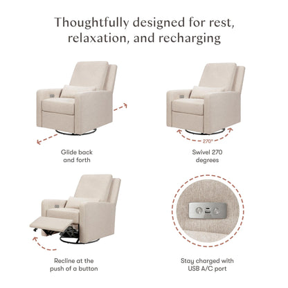 BabylettoBabyletto Sigi Electronic Recliner and Glider with USB PortBabysupermarket