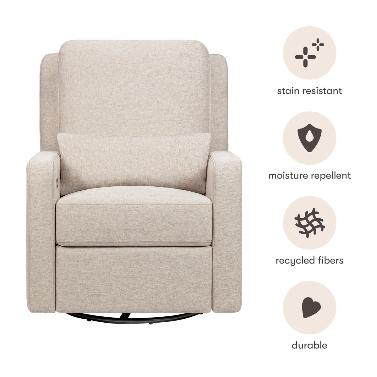 BabylettoBabyletto Sigi Electronic Recliner and Glider with USB PortBabysupermarket