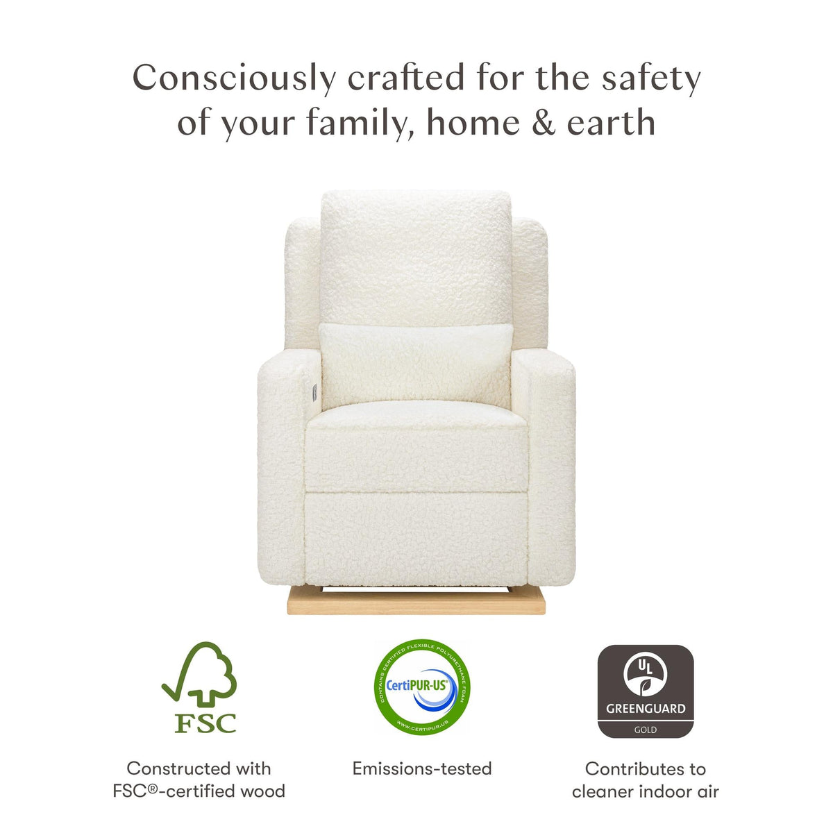 BabylettoBabyletto Sigi Electronic Recliner and Glider with USB PortBabysupermarket