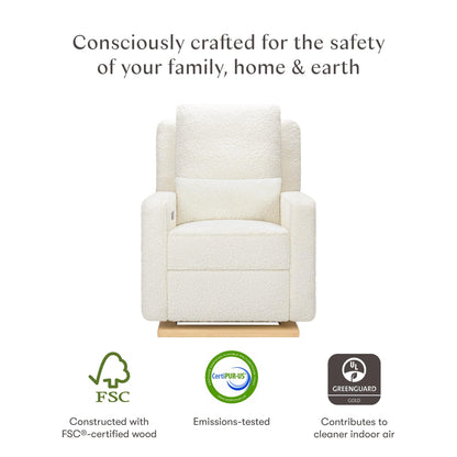BabylettoBabyletto Sigi Electronic Recliner and Glider with USB PortBabysupermarket