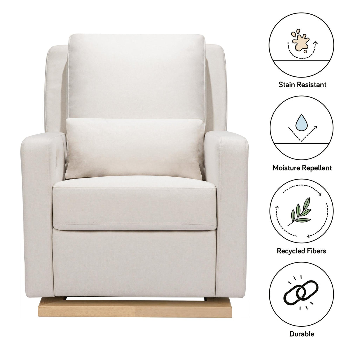 BabylettoBabyletto Sigi Electronic Recliner and Glider with USB PortBabysupermarket