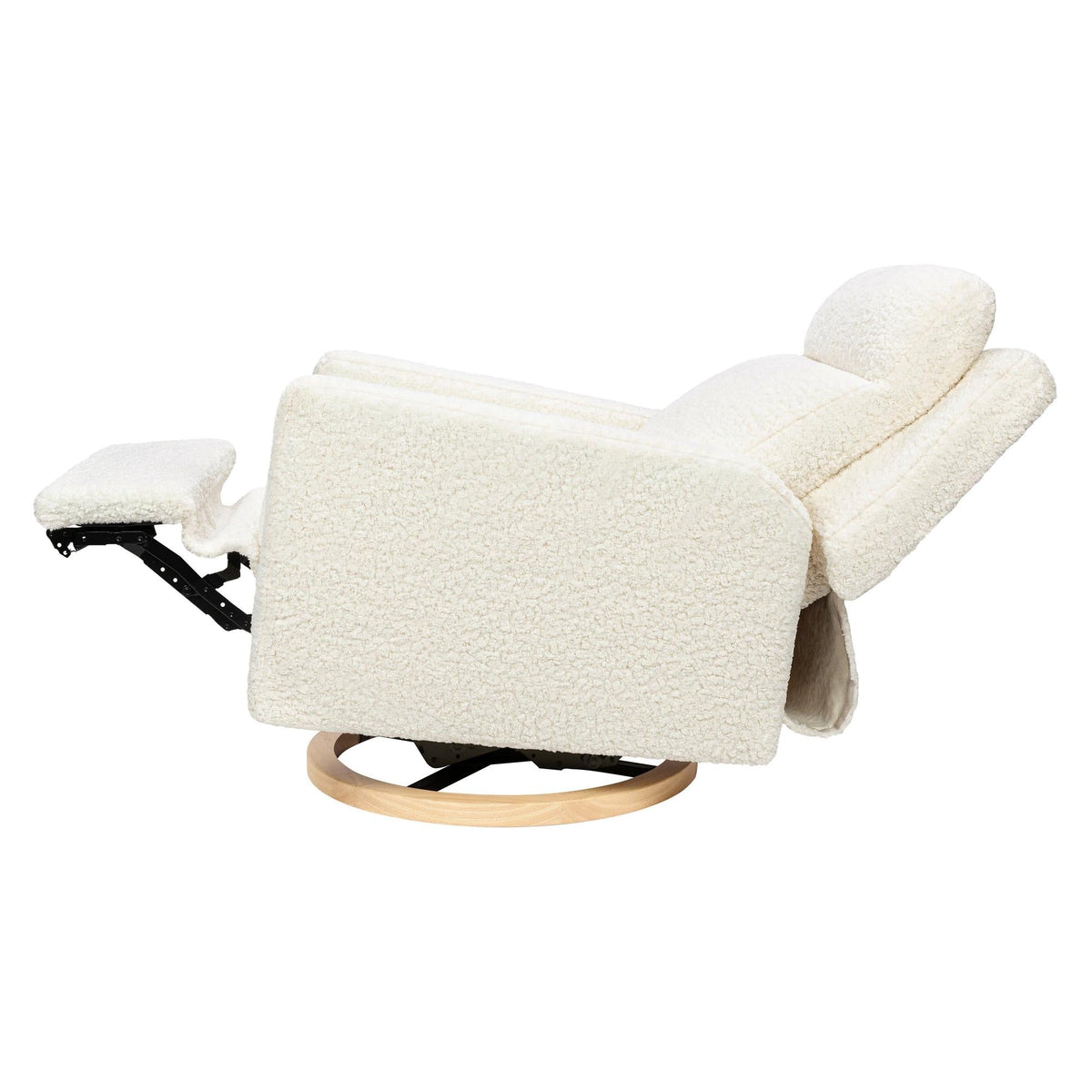Babyletto Gliders & Rockers Babyletto Sigi Pro Power Recliner & Swivel Glider with Power Adjustable Headrest and Lumbar Support