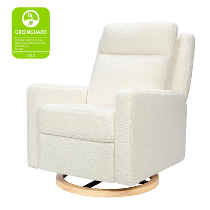 Babyletto Gliders & Rockers Babyletto Sigi Pro Power Recliner & Swivel Glider with Power Adjustable Headrest and Lumbar Support