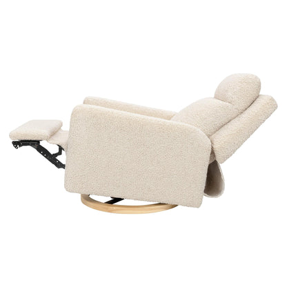 Babyletto Gliders & Rockers Babyletto Sigi Pro Power Recliner & Swivel Glider with Power Adjustable Headrest and Lumbar Support