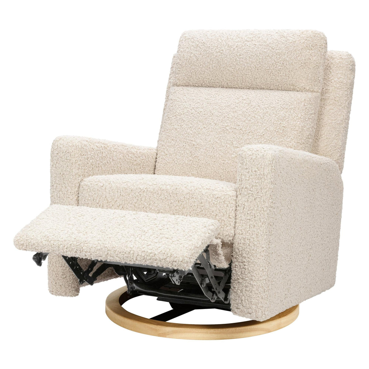 Babyletto Gliders & Rockers Babyletto Sigi Pro Power Recliner & Swivel Glider with Power Adjustable Headrest and Lumbar Support