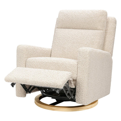 Babyletto Gliders & Rockers Babyletto Sigi Pro Power Recliner & Swivel Glider with Power Adjustable Headrest and Lumbar Support