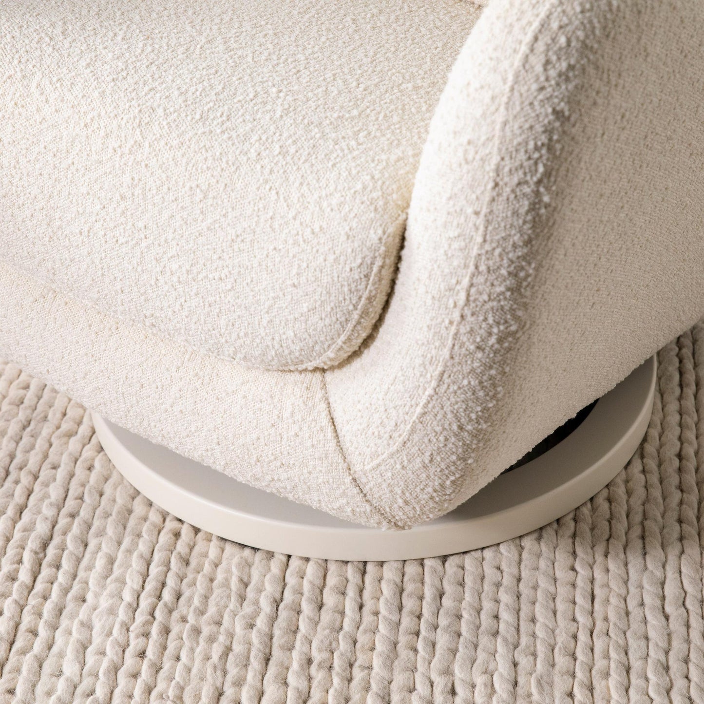 BabylettoBabyletto Solstice Swivel Glider in BoucleBabysupermarket