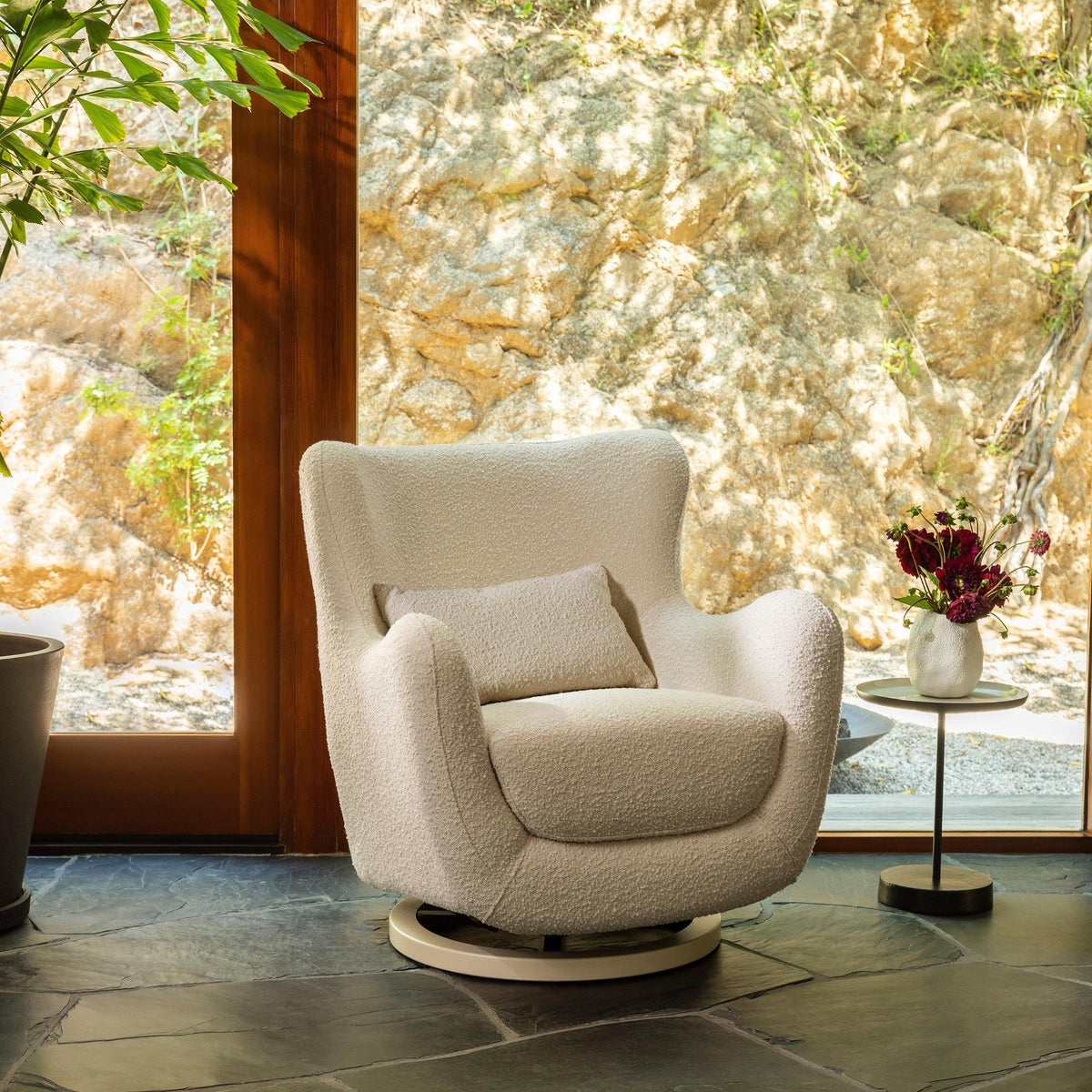 BabylettoBabyletto Solstice Swivel Glider in BoucleBabysupermarket