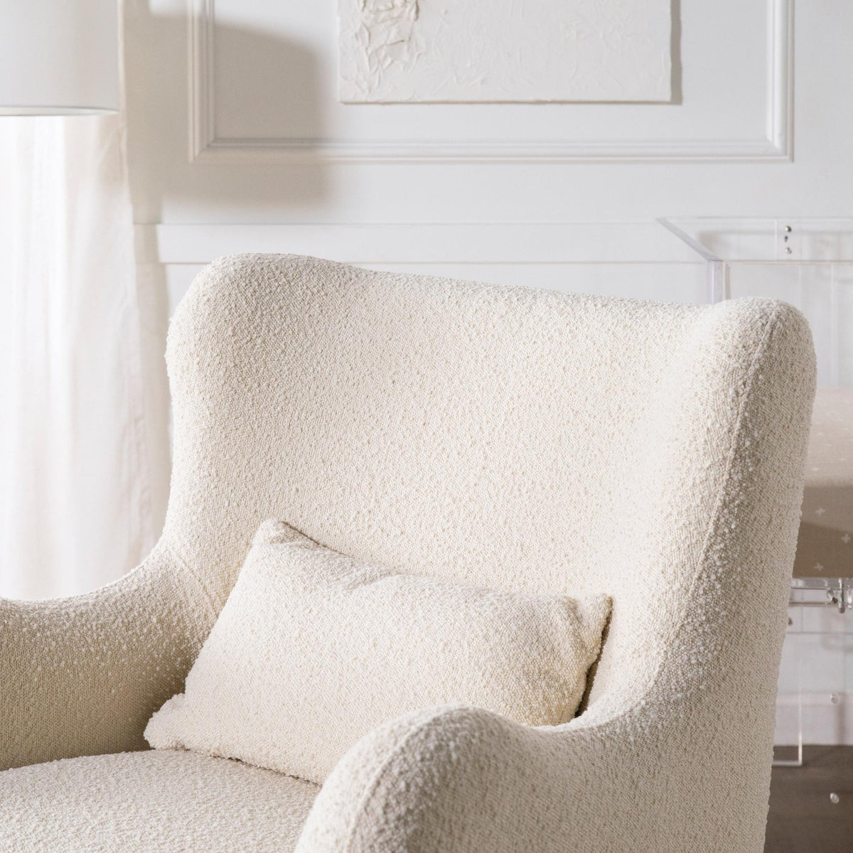 BabylettoBabyletto Solstice Swivel Glider in BoucleBabysupermarket