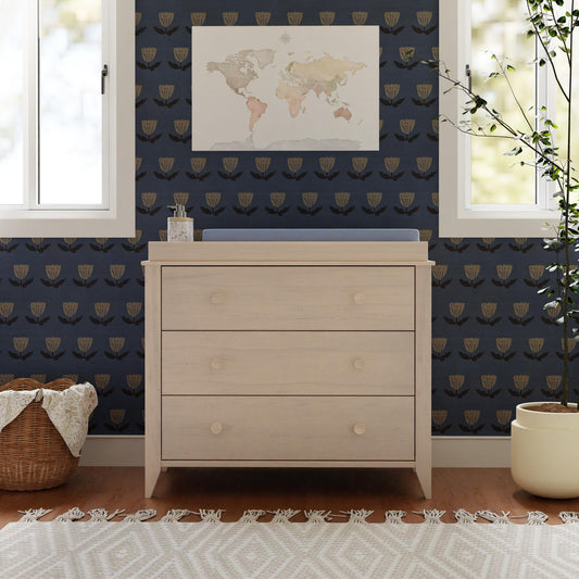 BabylettoBabyletto Sprout 3-Drawer Changer Dresser with Removable Changing TrayBabysupermarket