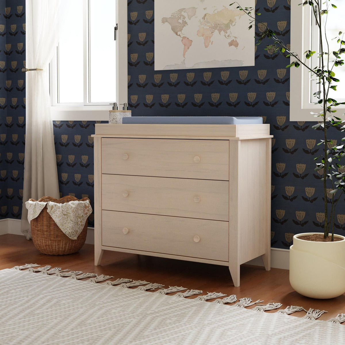 BabylettoBabyletto Sprout 3-Drawer Changer Dresser with Removable Changing TrayBabysupermarket