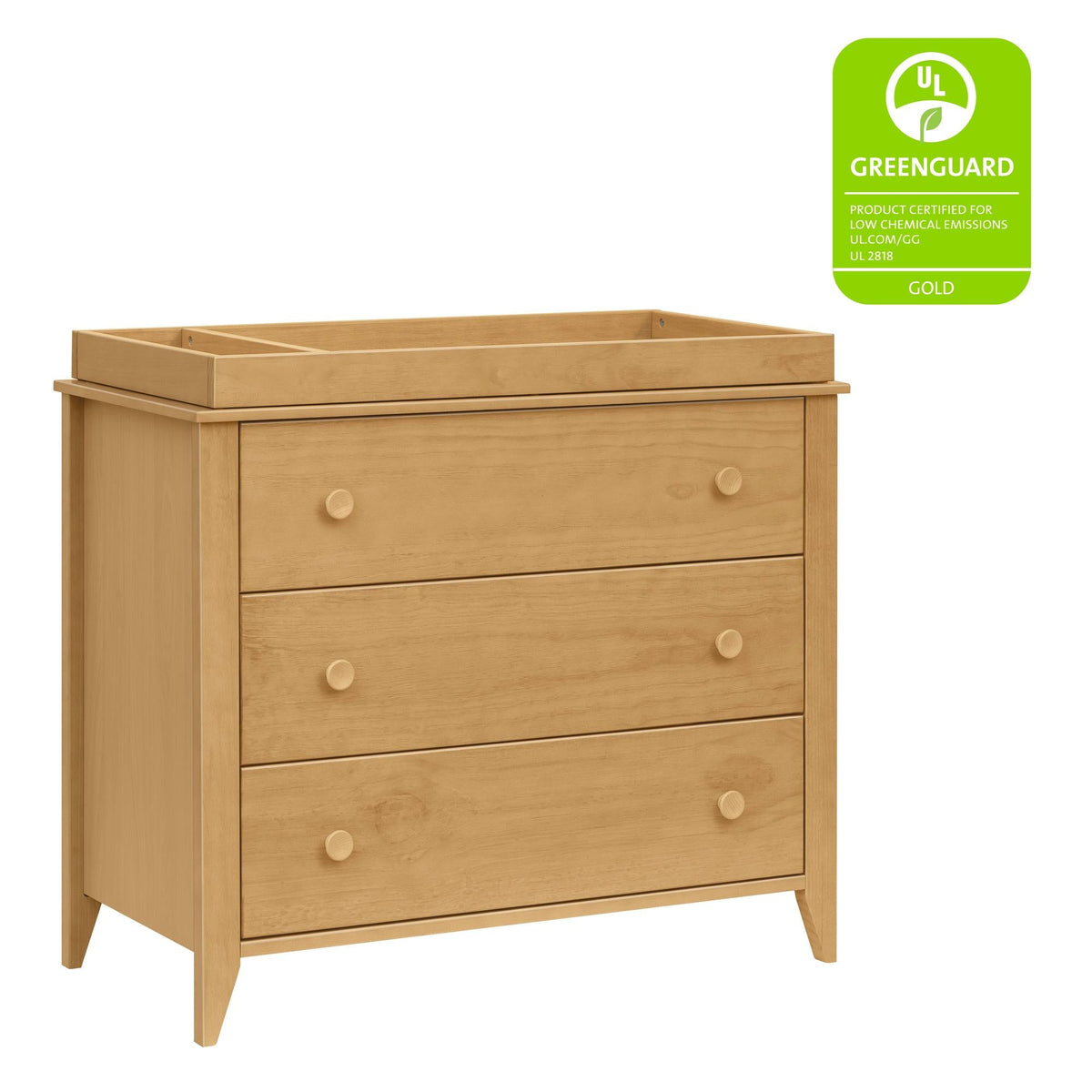 BabylettoBabyletto Sprout 3-Drawer Changer Dresser with Removable Changing TrayBabysupermarket