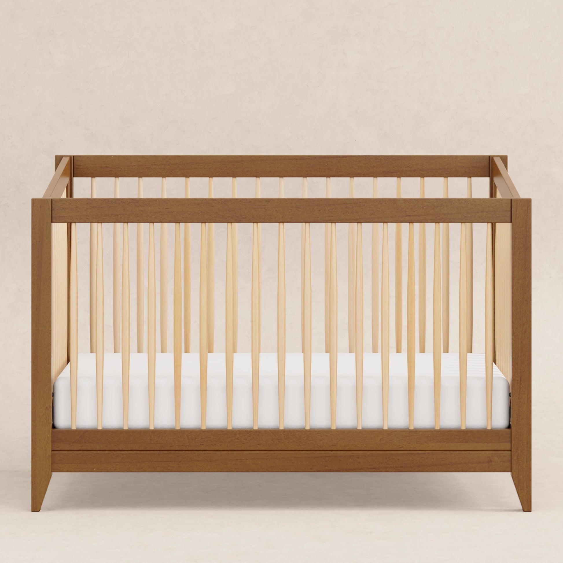 Babyletto Cribs Chestnut / Natural Babyletto Sprout 4-in-1 Convertible Crib with Toddler Bed Conversion Kit