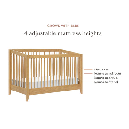 BabylettoBabyletto Sprout 4-in-1 Convertible Crib with Toddler Bed Conversion KitBabysupermarket
