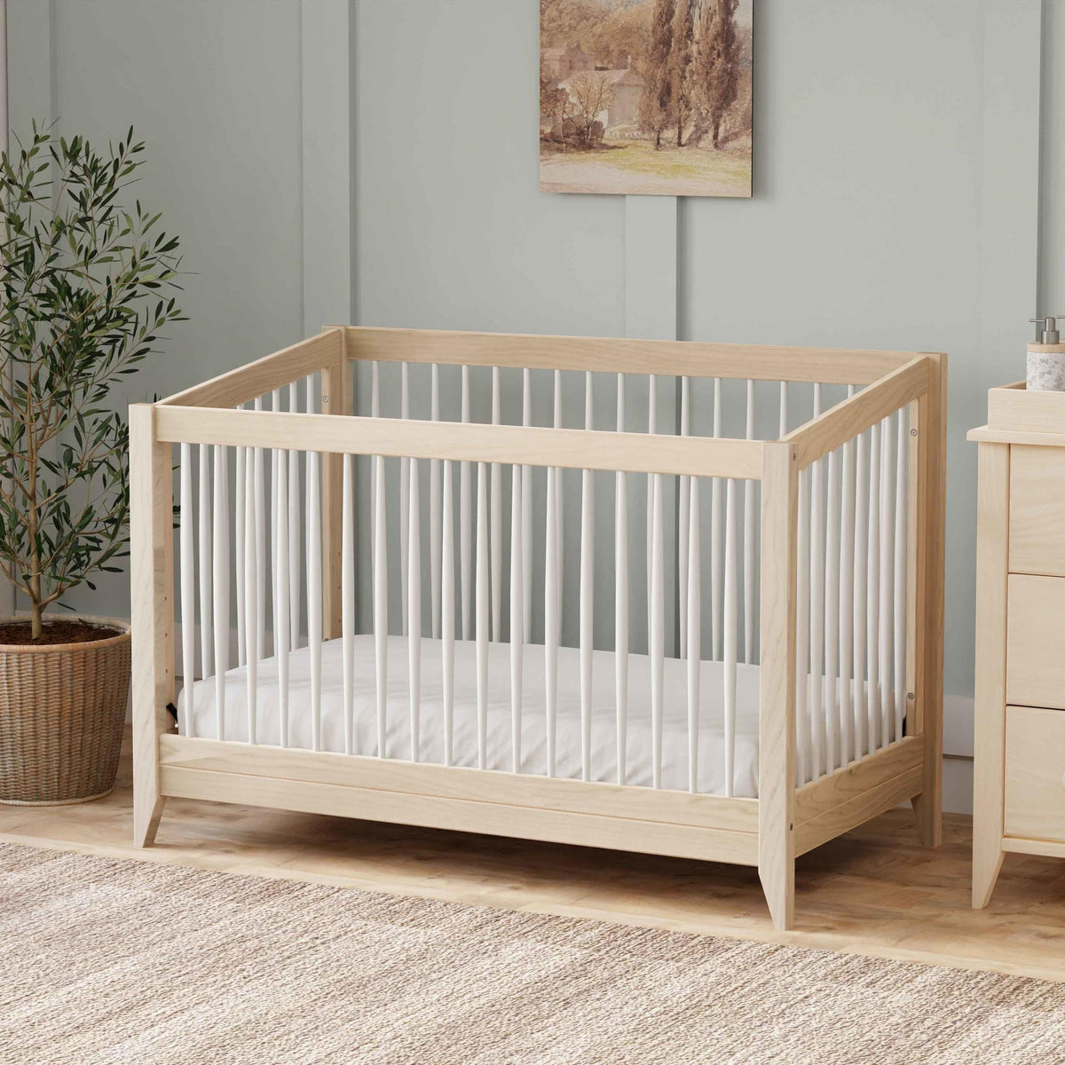 BabylettoBabyletto Sprout 4-in-1 Convertible Crib with Toddler Bed Conversion KitBabysupermarket