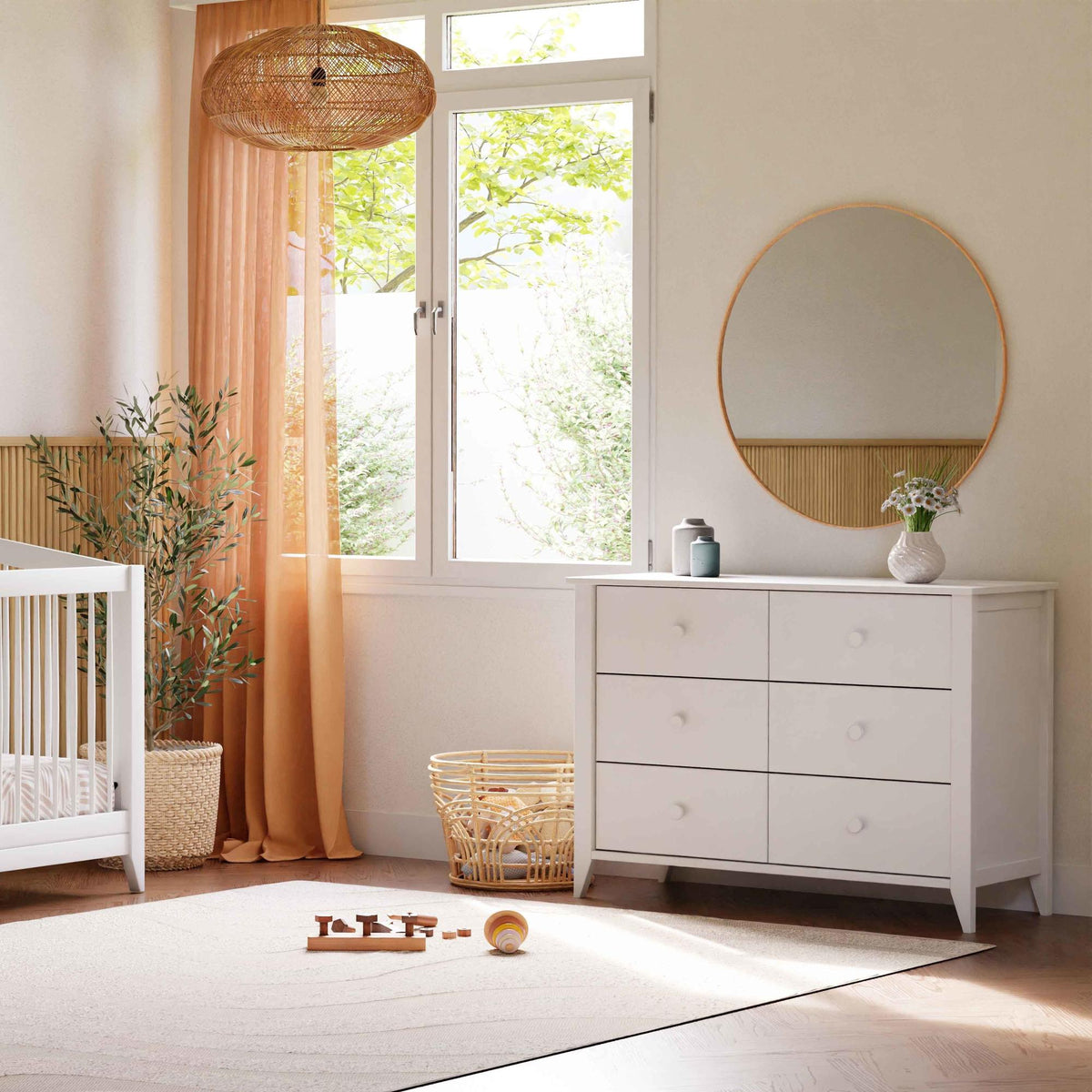 BabylettoBabyletto Sprout 6-Drawer Double DresserBabysupermarket