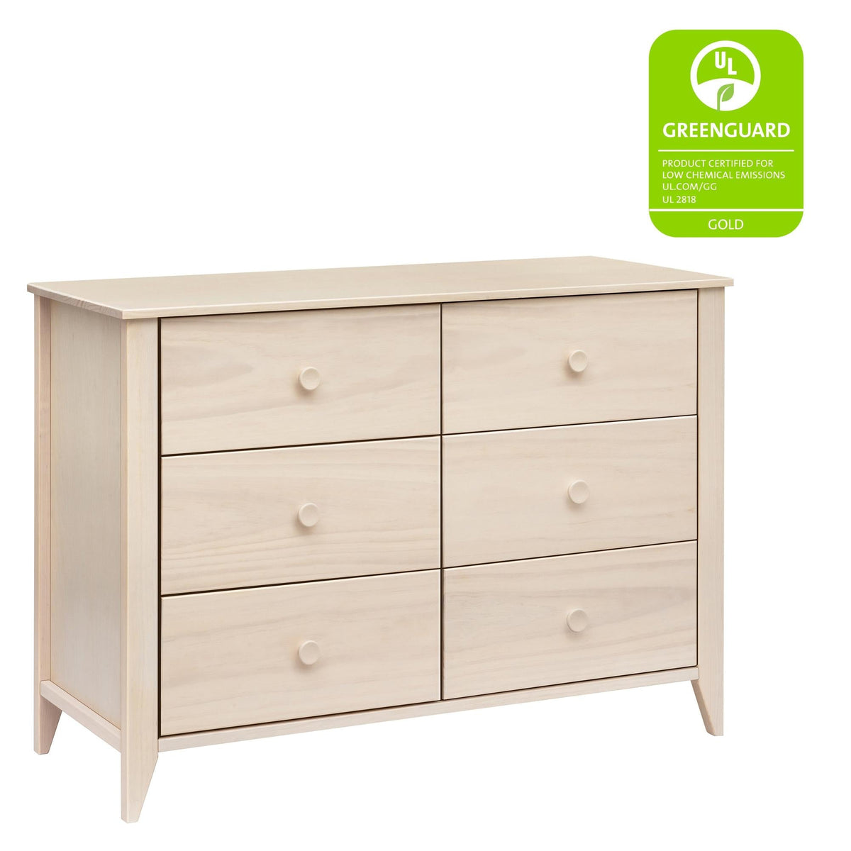 BabylettoBabyletto Sprout 6-Drawer Double DresserBabysupermarket