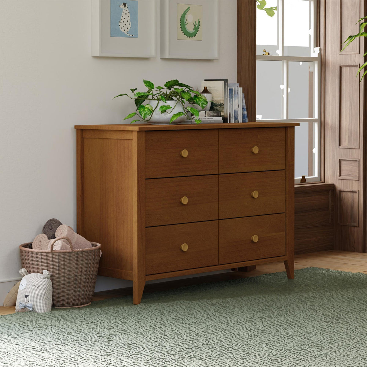BabylettoBabyletto Sprout 6-Drawer Double DresserBabysupermarket