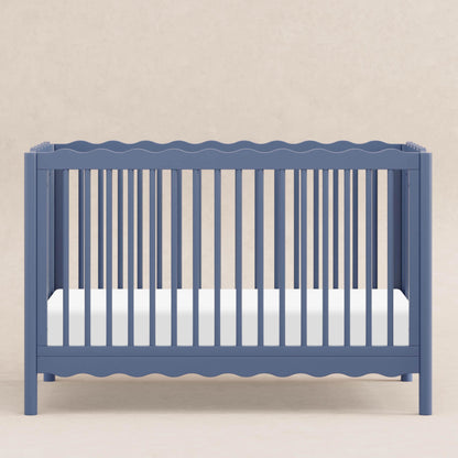 Babyletto Cribs Cove Blue Babyletto Swell 4-in-1 Convertible Crib with Toddler Bed Conversion Kit