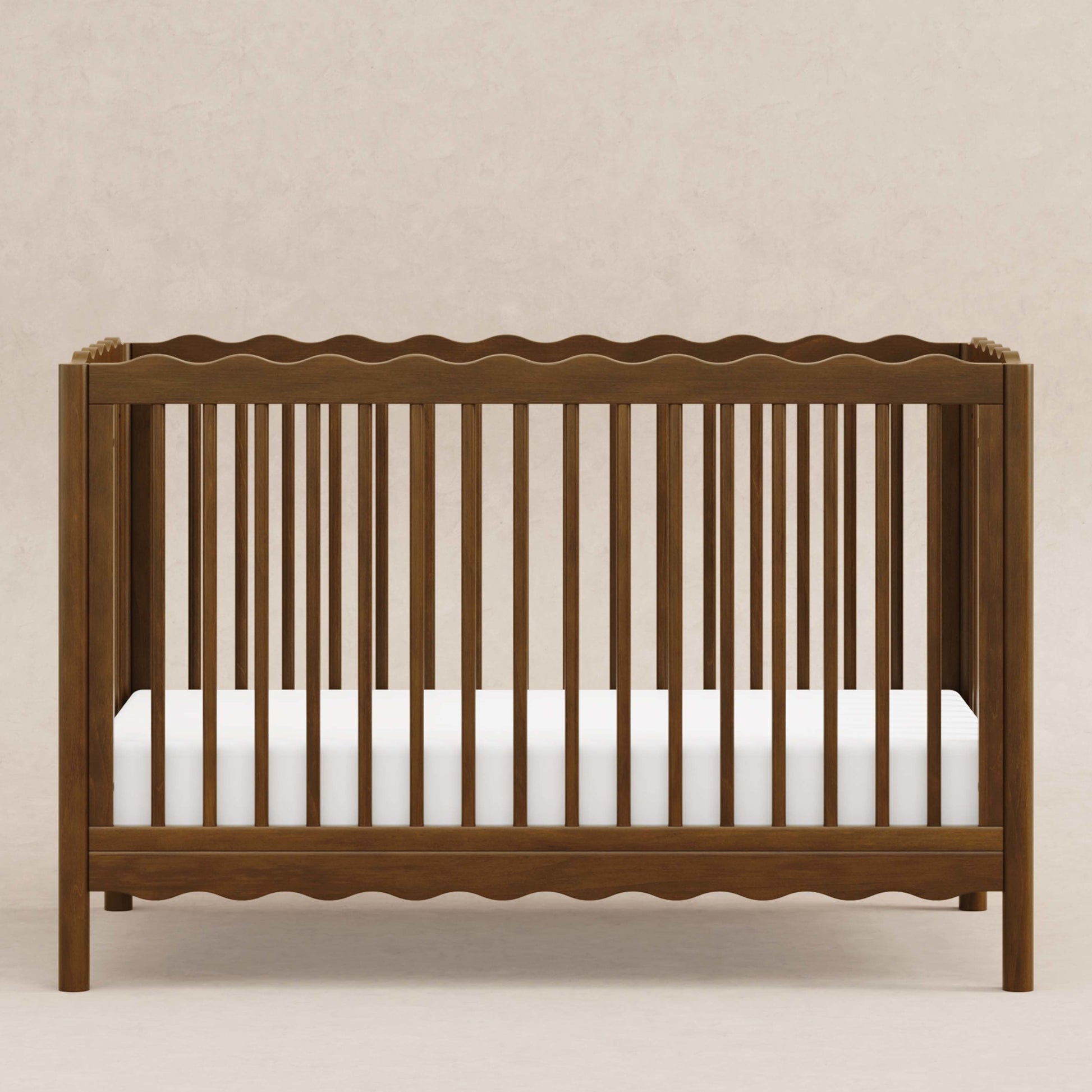 Babyletto Cribs Natural Walnut Babyletto Swell 4-in-1 Convertible Crib with Toddler Bed Conversion Kit