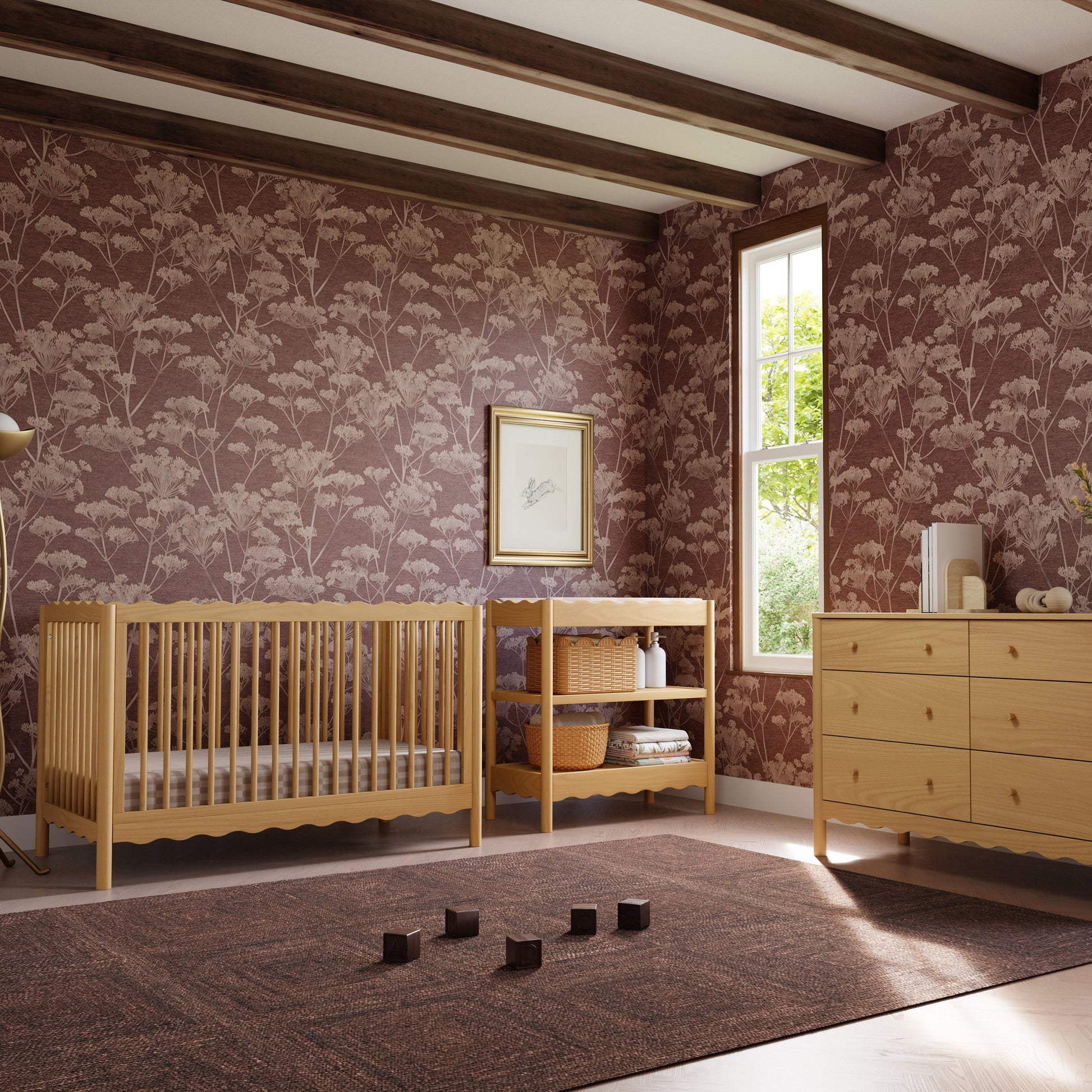 Babyletto Cribs Babyletto Swell 4-in-1 Convertible Crib with Toddler Bed Conversion Kit