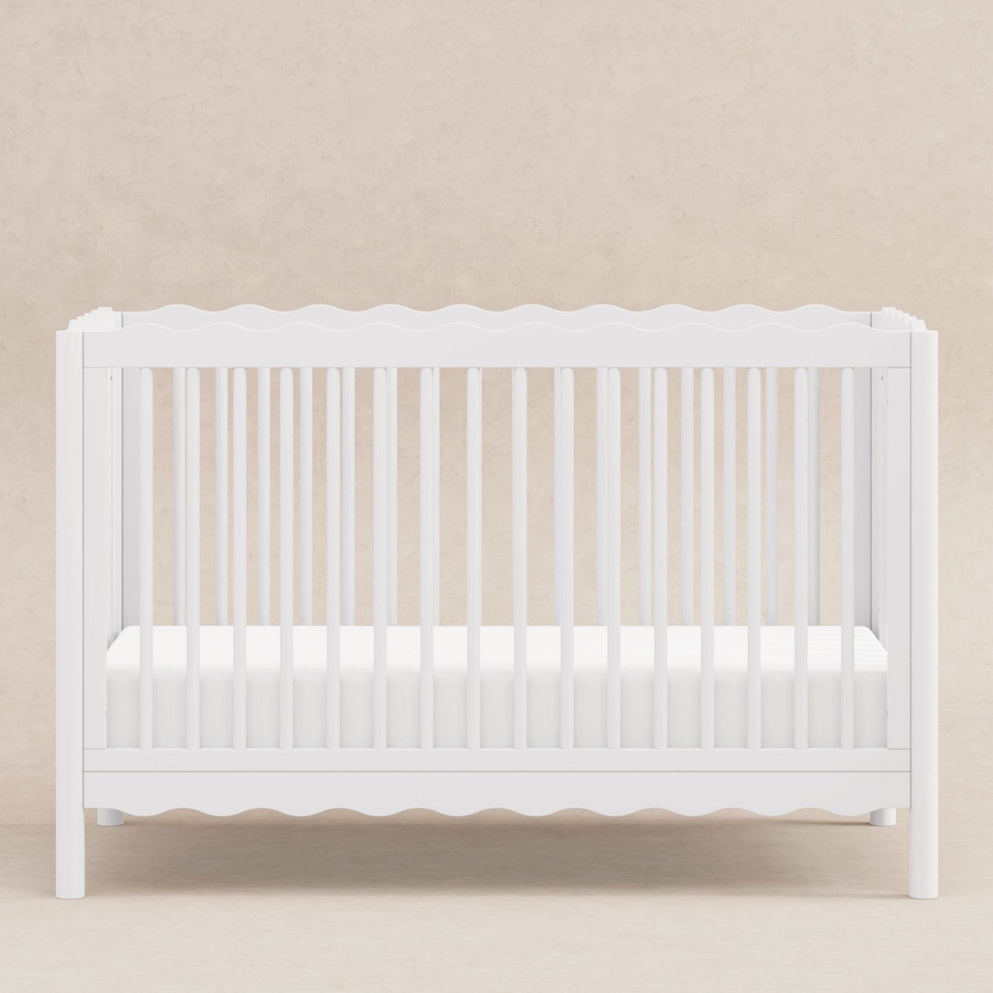 Babyletto Cribs White Babyletto Swell 4-in-1 Convertible Crib with Toddler Bed Conversion Kit