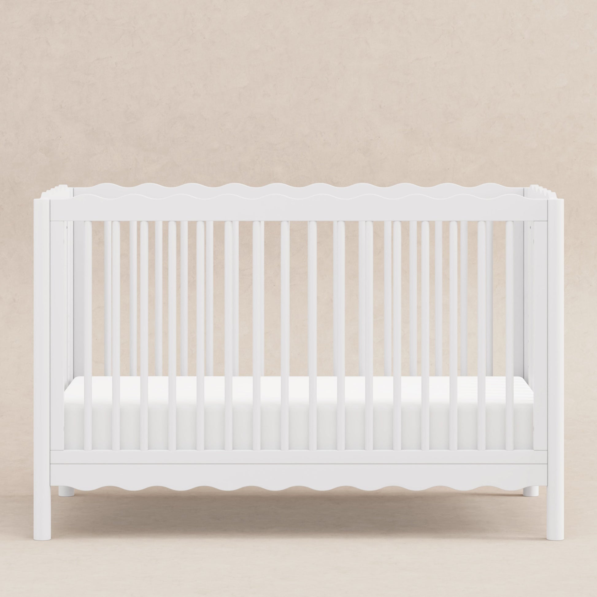 Babyletto Cribs White Babyletto Swell 4-in-1 Convertible Crib with Toddler Bed Conversion Kit
