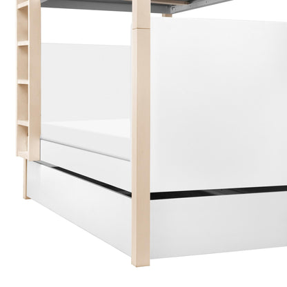 Babyletto Beds - Bunk Babyletto TipToe Twin Storage Trundle Bed