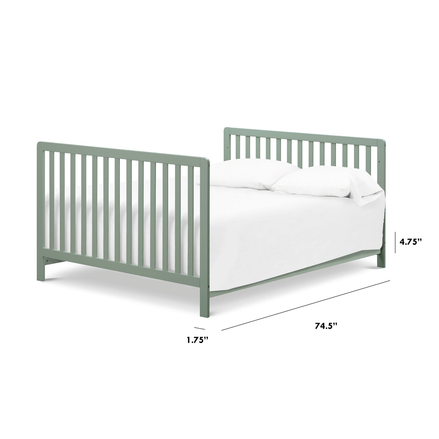 Babyletto Conversion Kits Chestnut Babyletto Twin/Full-Size Bed Conversion Kit (M5789)