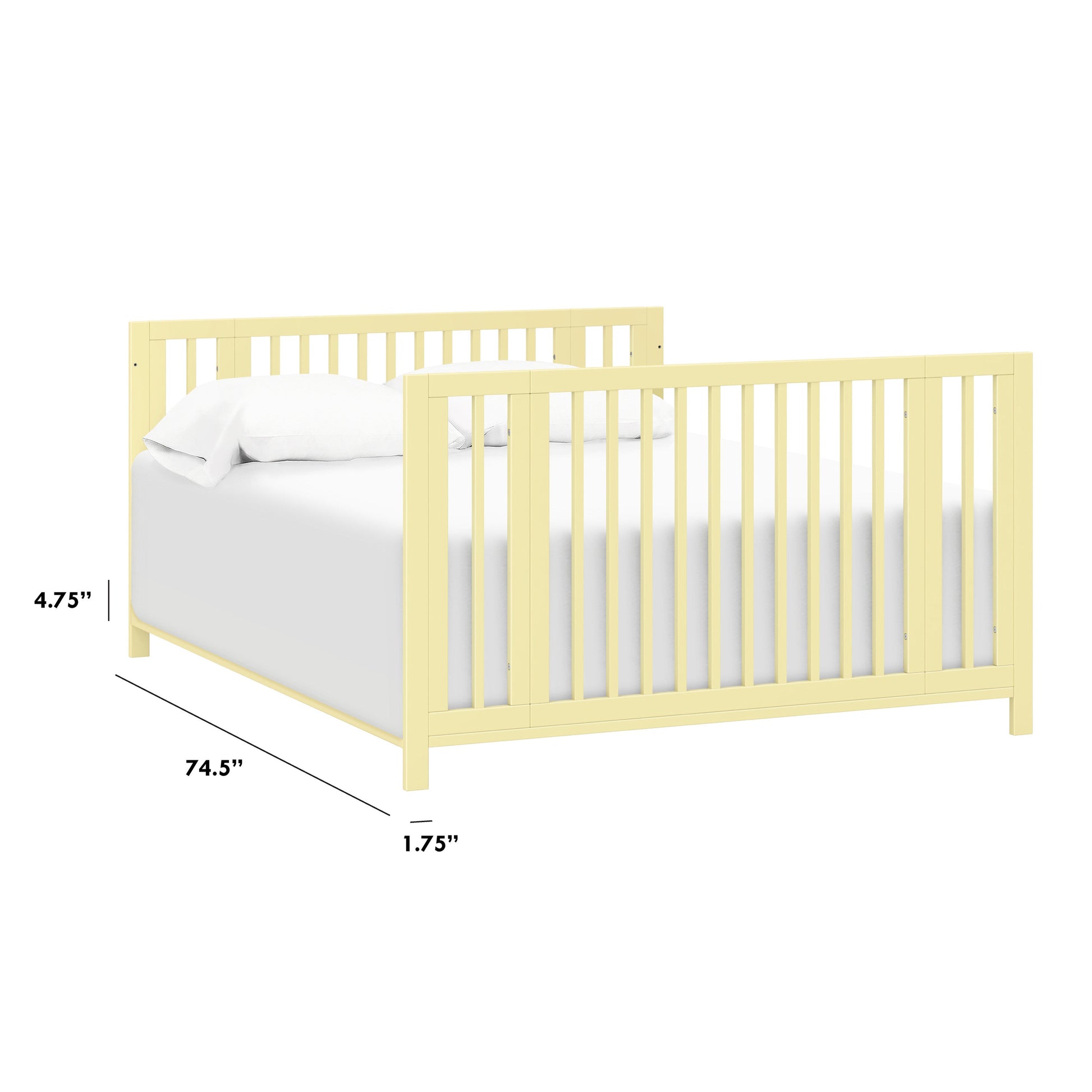Babyletto Conversion Kits Chestnut Babyletto Twin/Full-Size Bed Conversion Kit (M5789)