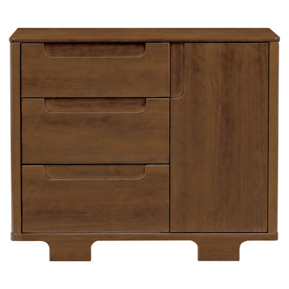 Babyletto Dressers Natural Walnut Babyletto Yuzu 3-Drawer Changer Dresser
