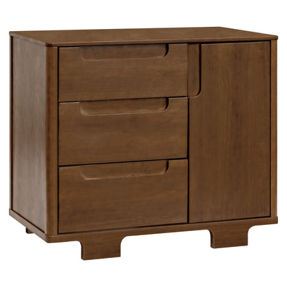 Babyletto Dressers Natural Walnut Babyletto Yuzu 3-Drawer Changer Dresser
