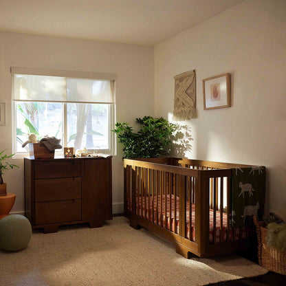 Babyletto Dressers Natural Walnut Babyletto Yuzu 3-Drawer Changer Dresser