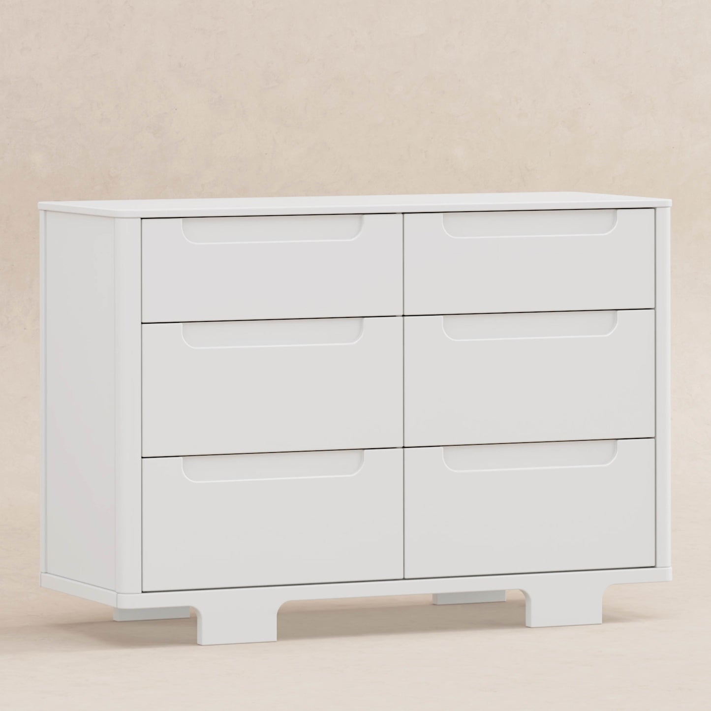 Babyletto Dressers White / Natural Babyletto Yuzu 6-Drawer Dresser