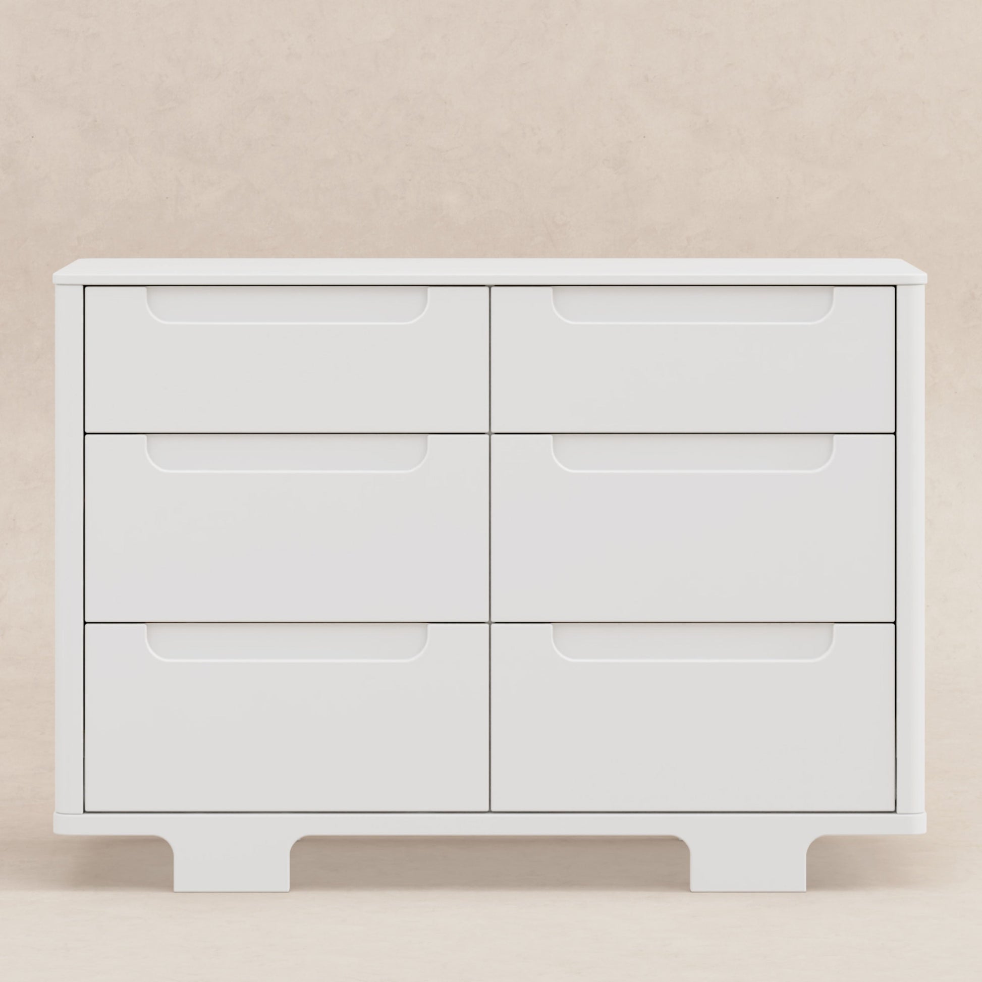 Babyletto Dressers White / Natural Babyletto Yuzu 6-Drawer Dresser