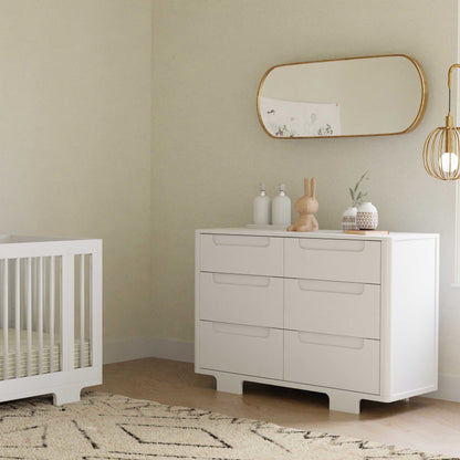 Babyletto Dressers White / Natural Babyletto Yuzu 6-Drawer Dresser