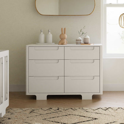 Babyletto Dressers White / Natural Babyletto Yuzu 6-Drawer Dresser