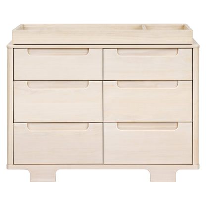 Babyletto Dressers White / Natural Babyletto Yuzu 6-Drawer Dresser