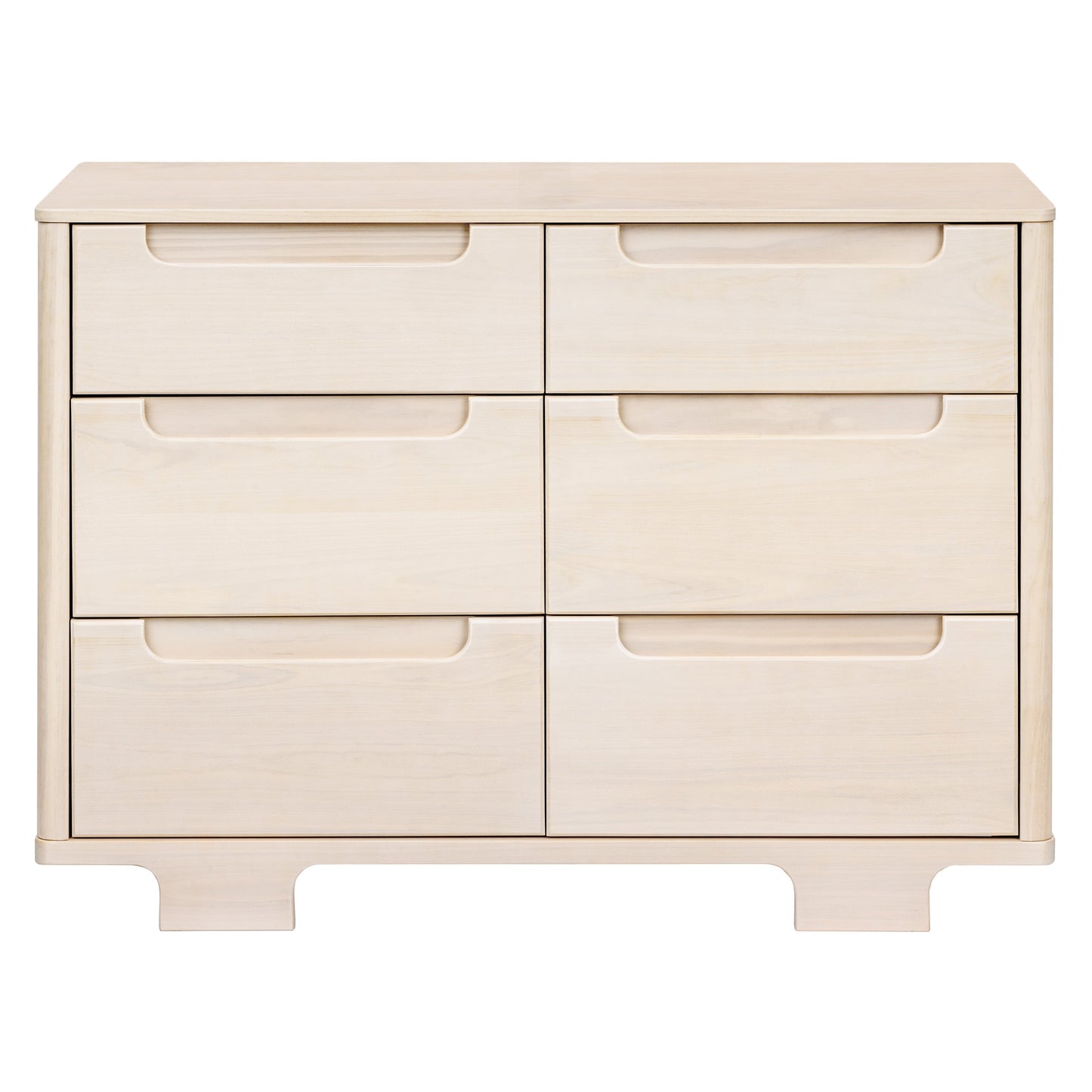 Babyletto Dressers White / Natural Babyletto Yuzu 6-Drawer Dresser